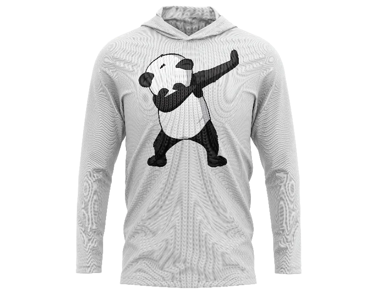 Personalized Basketball Jersey For League Partnerships-Pauer Dabbing Panda Hooded Pullover