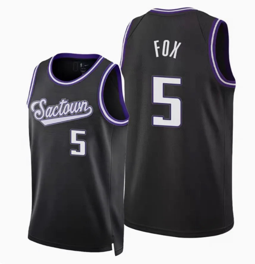 Custom Basketball Jersey For Player Sponsorships-2023-24 American basketball jersey Fox-2