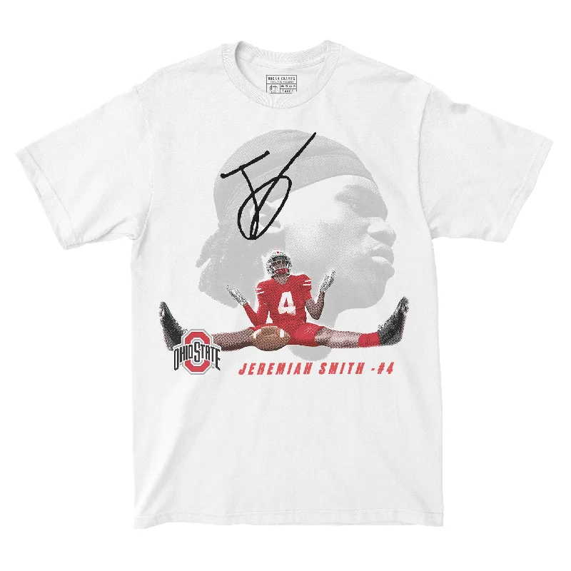 Personalized Football Jersey For Event Celebrations-EXCLUSIVE RELEASE: Jeremiah Smith Signature Tee