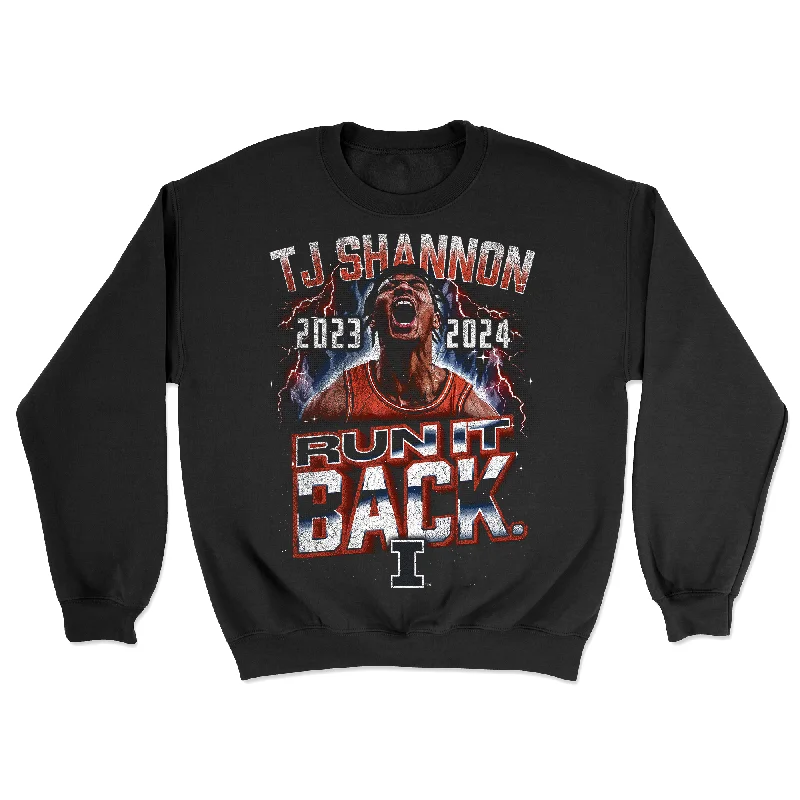 Personalized Basketball Jersey For Competitive Teams-EXCLUSIVE DROP: TJ Shannon - Run It Back Crewneck