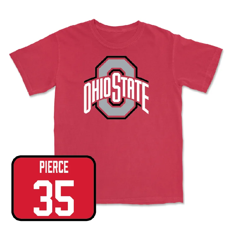 Custom Football Jersey For Player Performance-Red Football Team Tee  - Payton Pierce