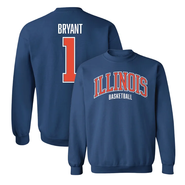 Basketball Jersey For Tournament Winners-Navy Illinois Arch Crew - Genesis Bryant #1