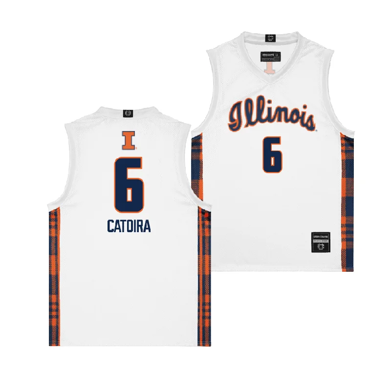 Personalized Basketball Jersey For Player Celebrations-EXCLUSIVE: Illinois Winter Edition Basketball Jersey  - Irene Catoira