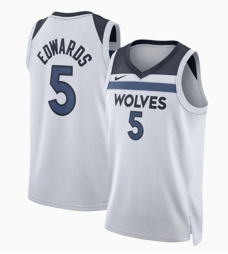 Basketball Jersey For Special Teams Events-2023-24 American basketball jersey AnthonyEdward-3