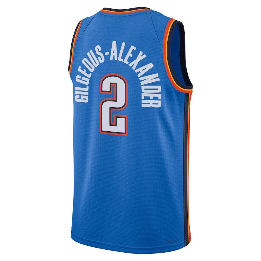 Custom Basketball Jersey For High-Profile Teams-2023-24 American basketball jersey Thunder