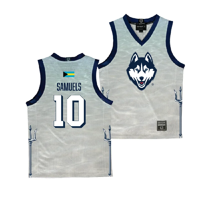 Personalized Basketball Jersey For Exclusive Fan Offers-EXCLUSIVE: UConn Bahamas Women's Basketball Jersey - Qadence Samuels | #10