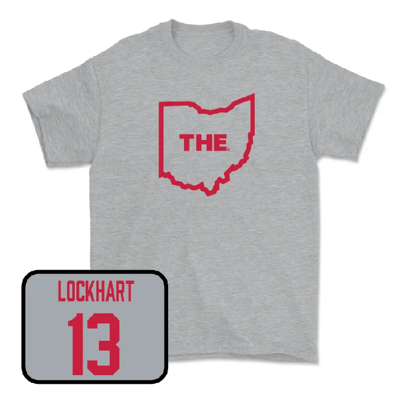 Football Jersey For Memorializing Team Achievements-Sport Grey Football The Tee   - Miles Lockhart