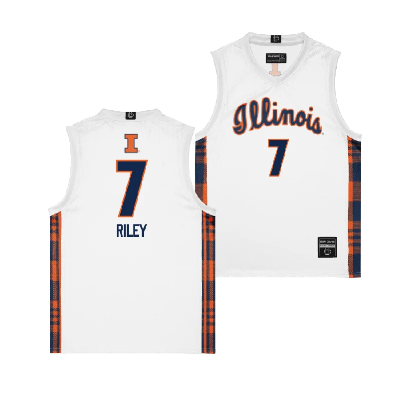 Personalized Basketball Jersey For Fan Gifts-EXCLUSIVE: Illinois Winter Edition Basketball Jersey  - Will Riley