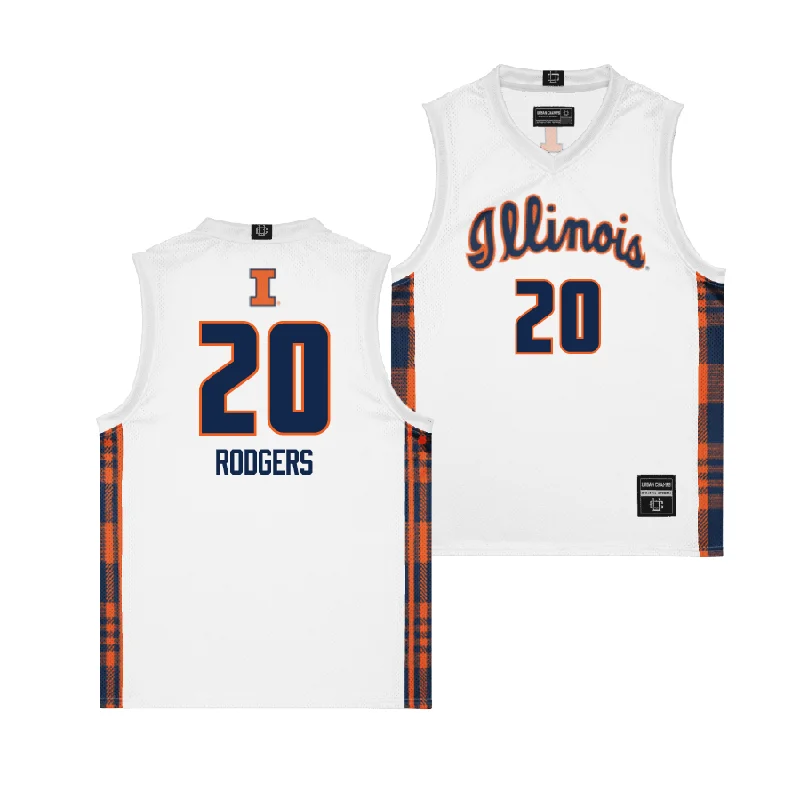 Basketball Jersey With Player Customization-EXCLUSIVE: Illinois Winter Edition Basketball Jersey - Ty Rodgers | #20