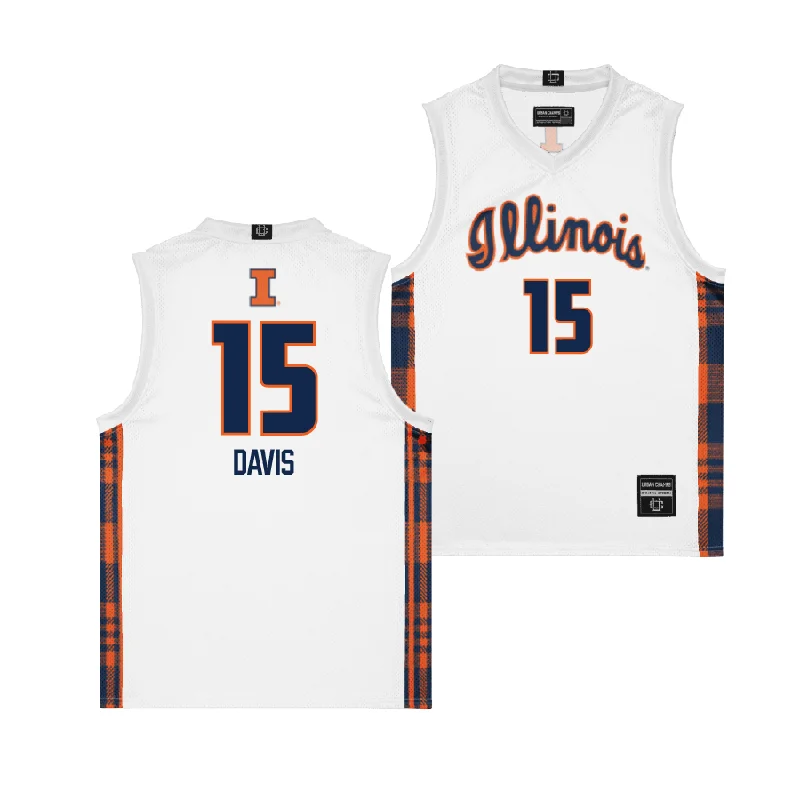 Personalized Basketball Jersey For Event Winners-EXCLUSIVE: Illinois Winter Edition Basketball Jersey  - Jake Davis