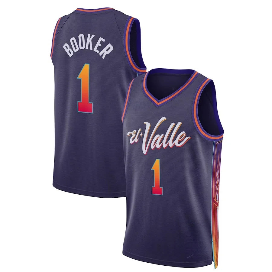 Custom Basketball Jersey For Fan Appreciation Day-2023-24 American basketball jersey DevinBooker-3