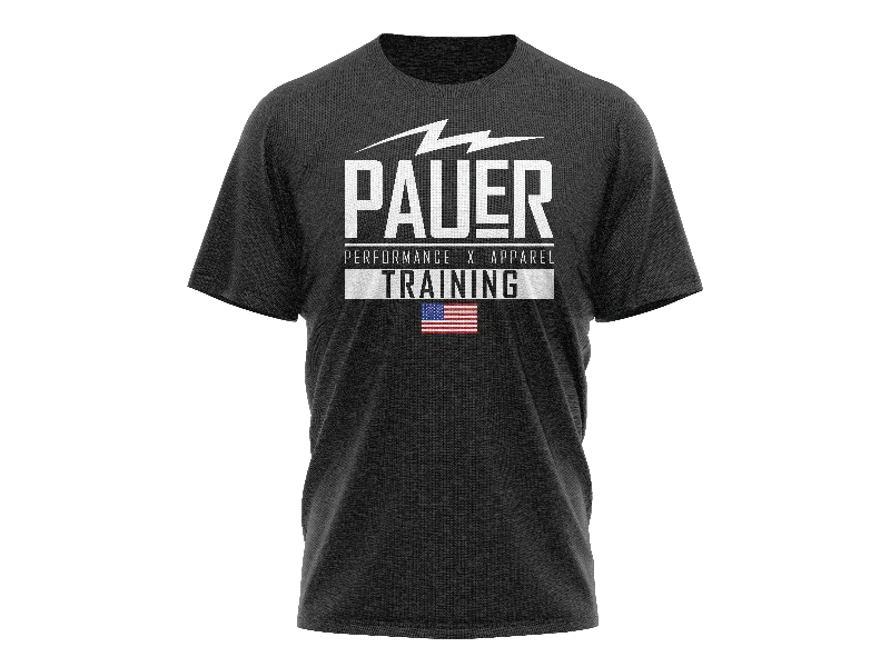 Custom Basketball Jersey For Team Building-Pauer Training Logo Perfect Tri Crew