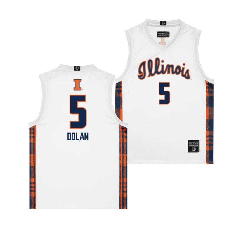 Basketball Jersey For Holiday-Themed Customization-EXCLUSIVE: Illinois Winter Edition Basketball Jersey  - Gretchen Dolan