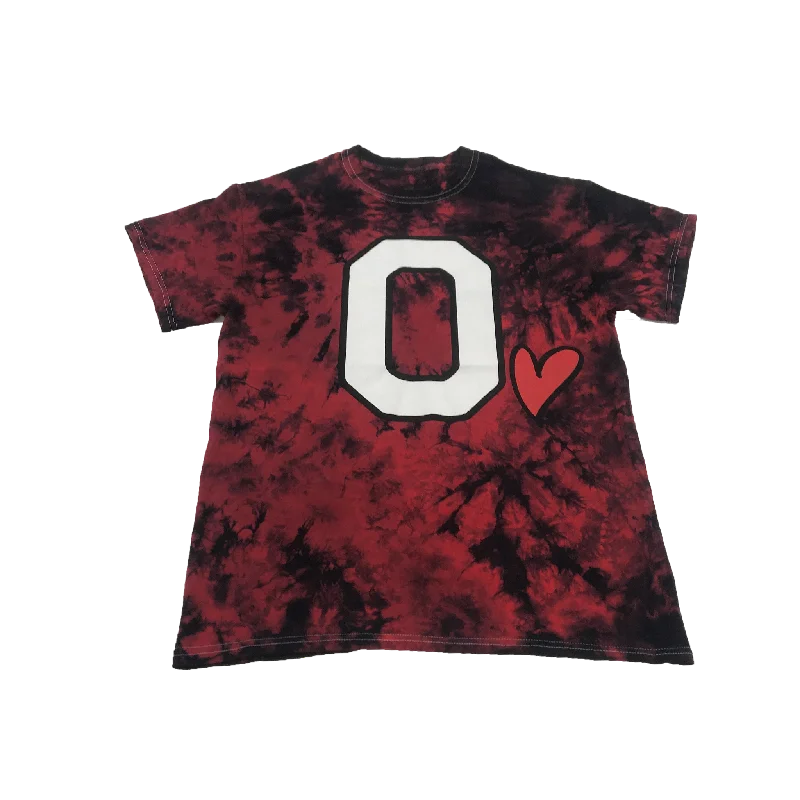 Basketball Jersey For Championship Events-Ohio Love Tee Shirt Red