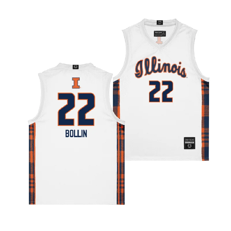 Custom Basketball Jersey For Player Gifts & Recognition-EXCLUSIVE: Illinois Winter Edition Basketball Jersey - Shay Bollin | #22