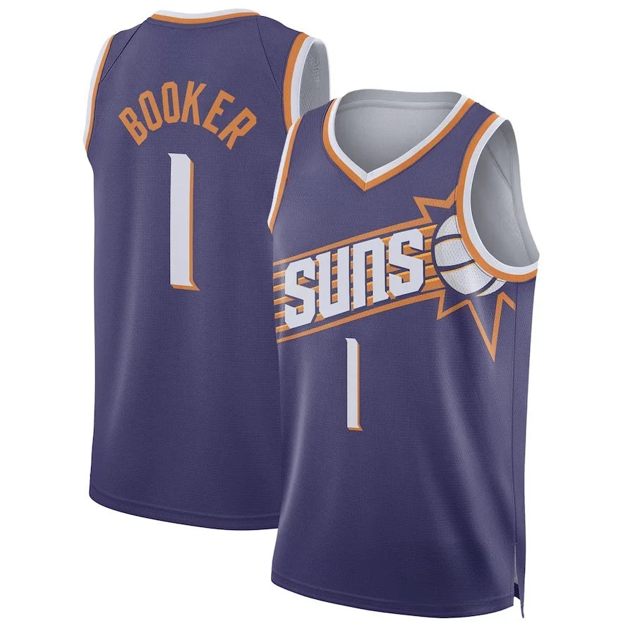 Personalized Basketball Jersey For Fan Support-2023-24 American basketball jersey DevinBooker-2