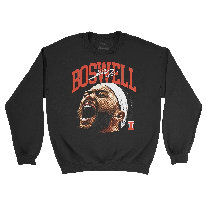 Personalized Basketball Jersey For Summer Teams-EXCLUSIVE RELEASE: Kylan Boswell Collection Black Crew