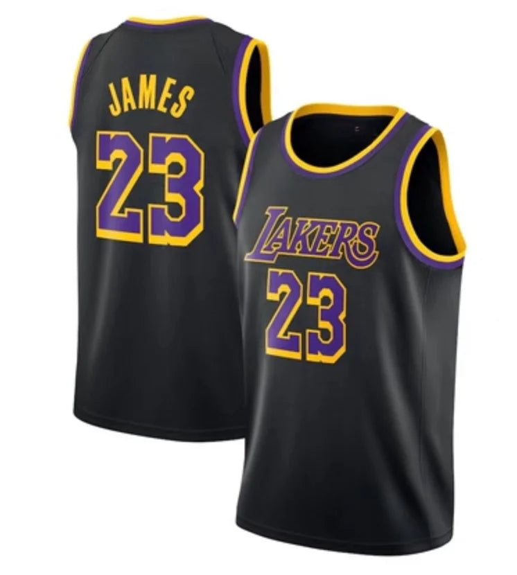 Basketball Jersey With Team Mascot & Design-2023-24 American basketball jersey James-1