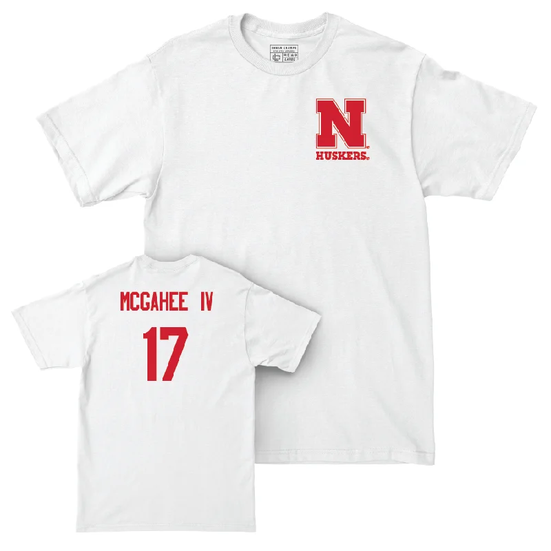 Football Jersey For High-Quality Team Wear-Football White Comfort Colors Tee  - Willis McGahee IV