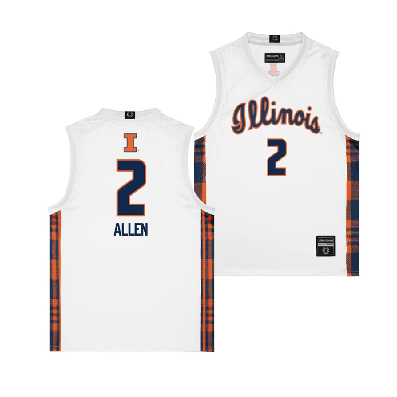 Basketball Jersey For Team Participation-EXCLUSIVE: Illinois Winter Edition Basketball Jersey - Cori Allen | #2