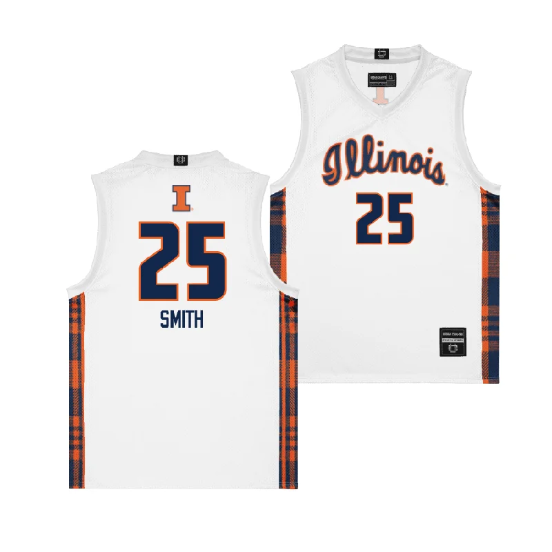 Personalized Basketball Jersey For Player Milestone Gifts-EXCLUSIVE: Illinois Winter Edition Basketball Jersey  - Hayven Smith