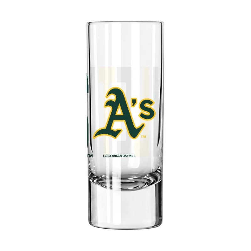 Custom Team Mug For Fan Engagement-Oakland Athletics 2.5oz Overtime Shooter