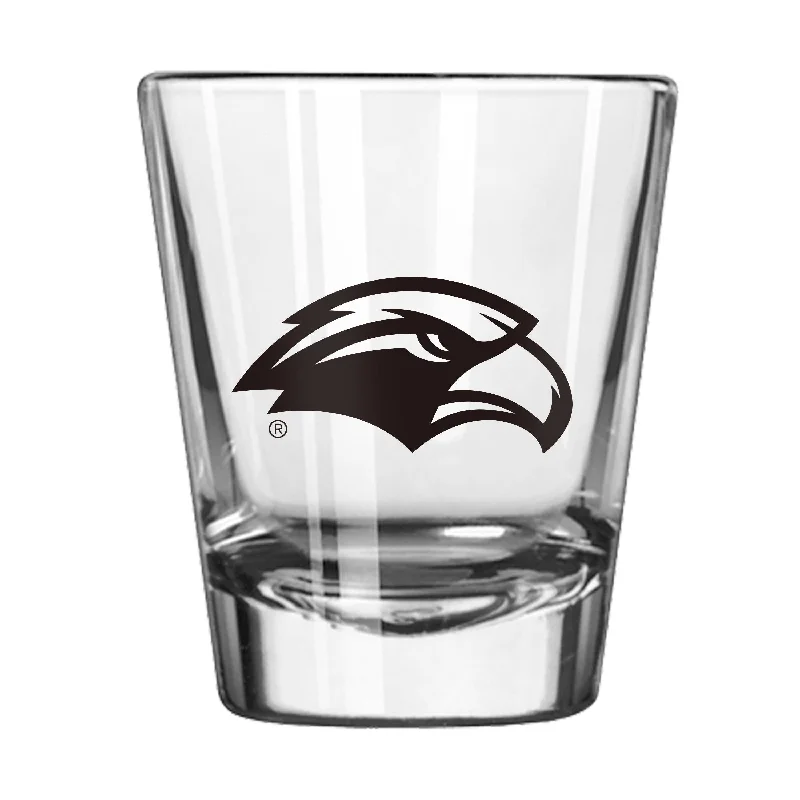 Personalized Team Mug For Special Events-Southern Mississippi 2oz Gameday Shot Glass