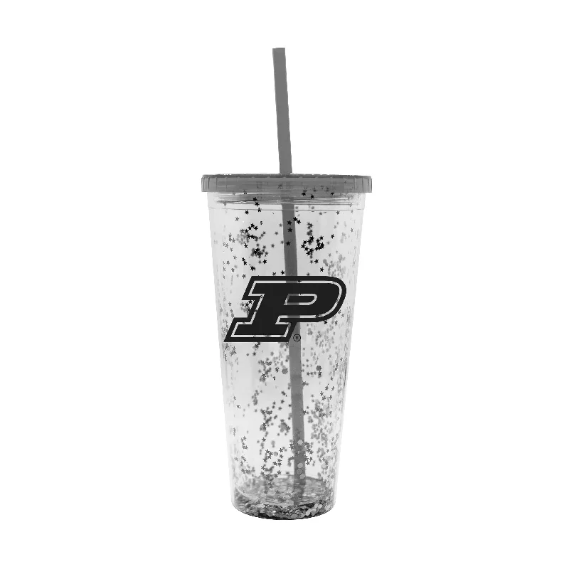 Personalized Team Mug For Event-Specific Designs-Purdue 24oz Confetti Tumbler