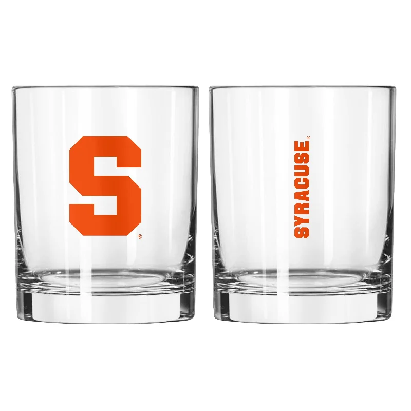 Team Mug For Local Leagues-Syracuse 14oz Gameday Rocks Glass