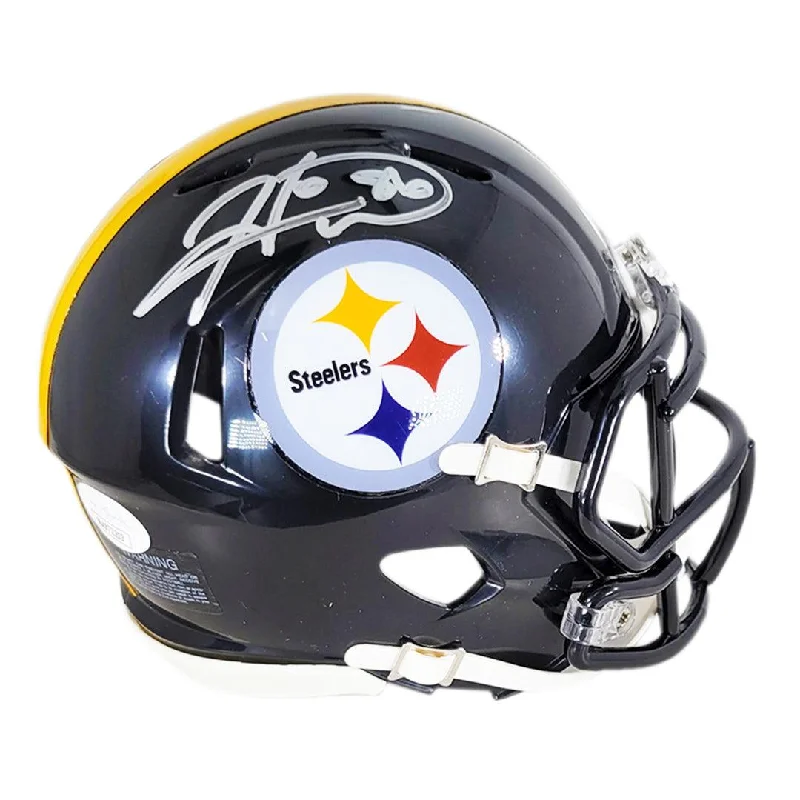 Personalized Rugby Helmet For Players & Coaches-Hines Ward Signed Pittsburgh Steelers Speed Mini Football Helmet (JSA)