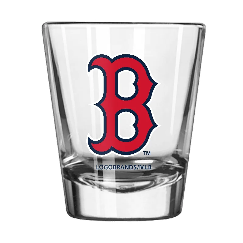 Custom Team Mug For Team Bonding-Boston Red Sox 2oz Color Gameday Shot Glass