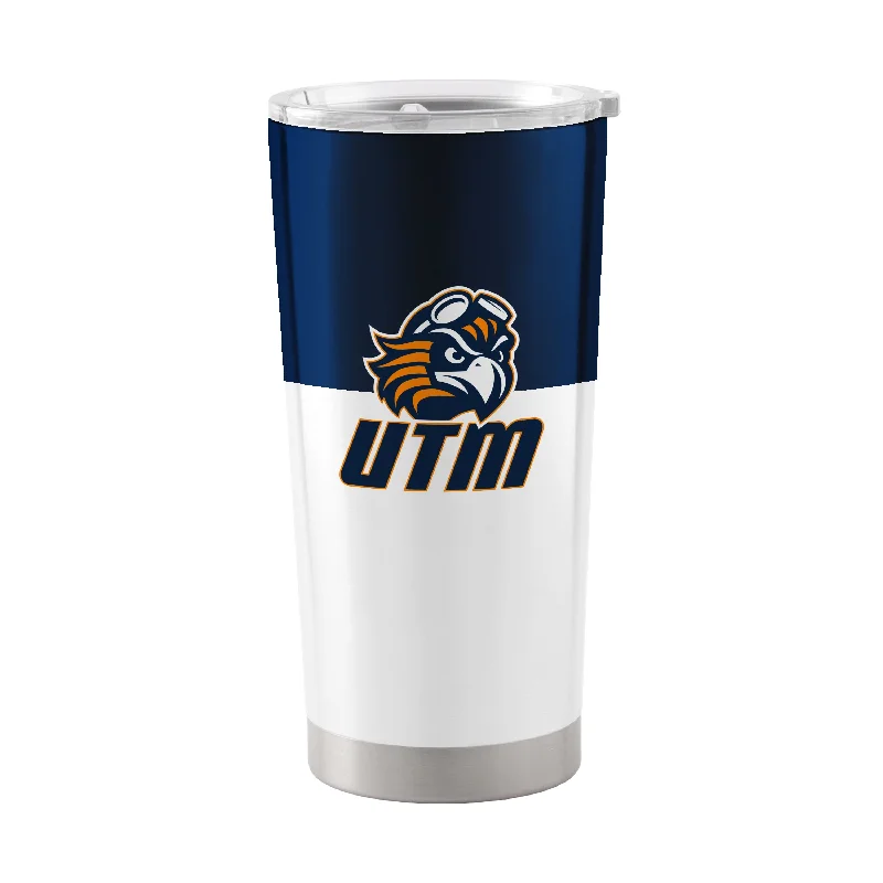 Personalized Team Mug For Fan Gifts-Tennessee Martin 20oz Colorblock Stainless Tumbler