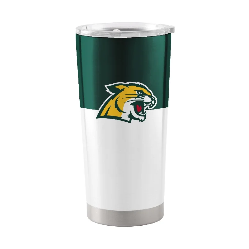 Team Mug For Corporate Gifts-Northern Michigan 20oz Colorblock Stainless Tumbler