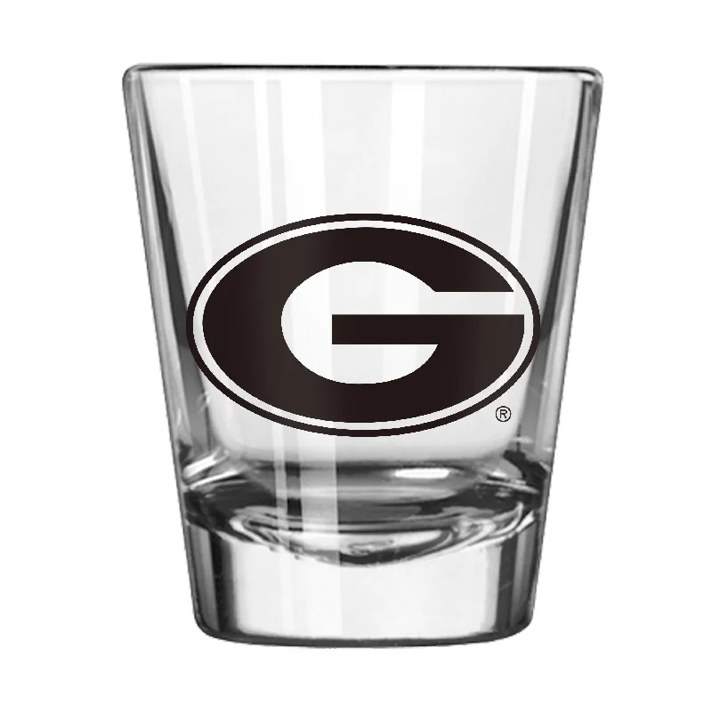 Custom Team Mug For Recognition Awards-Grambling 2oz Gameday Shot Glass