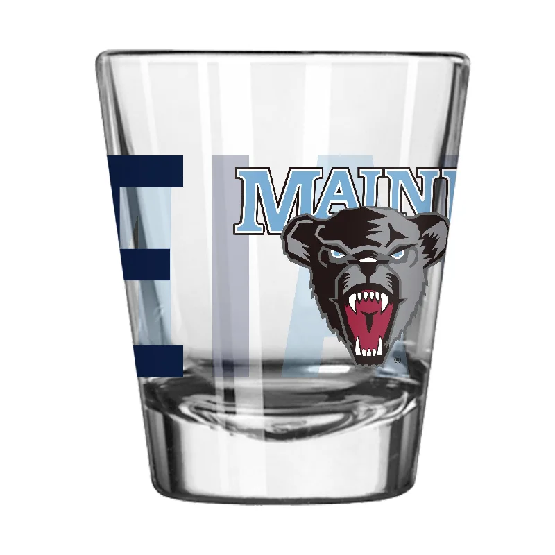 Custom Team Mug For Fan Engagement-Maine 2oz Overtime Shot Glass