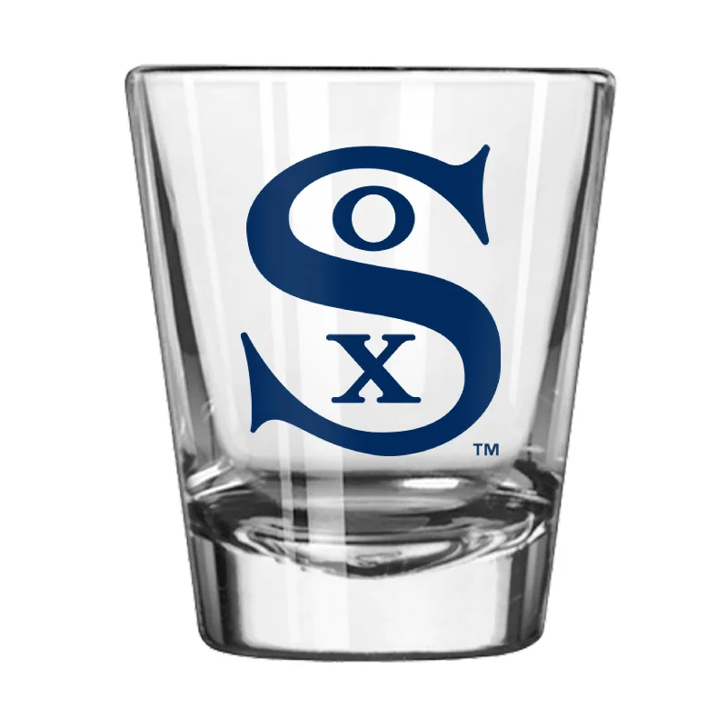 Team Mug For League Celebrations-Chicago White Sox 2oz 1917 Logo Shot Glass