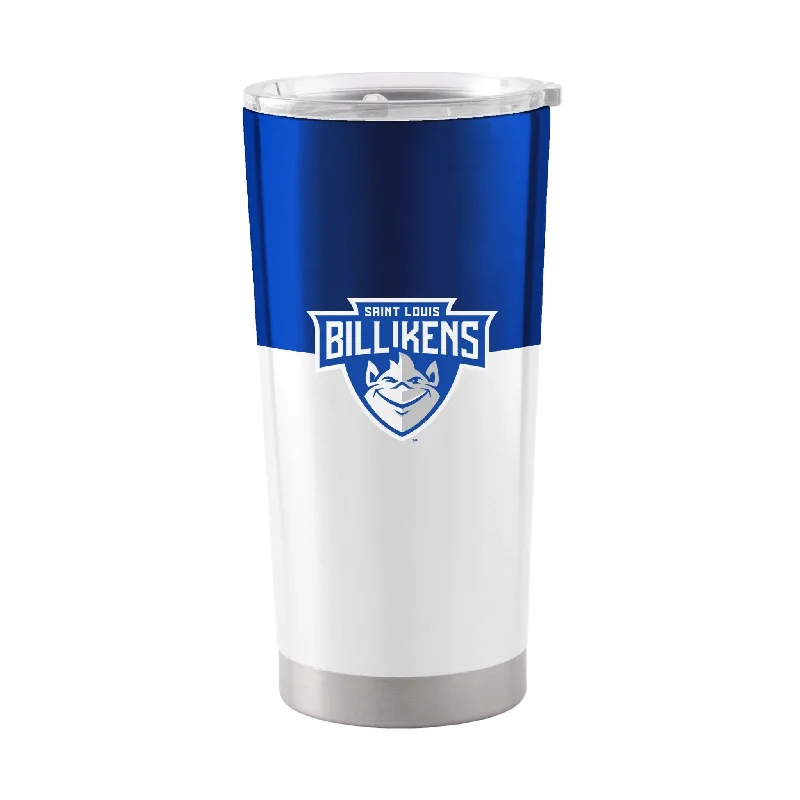 Custom Team Mug For Event Promotions-Saint Louis Univ 20oz Colorblock Stainless Tumbler