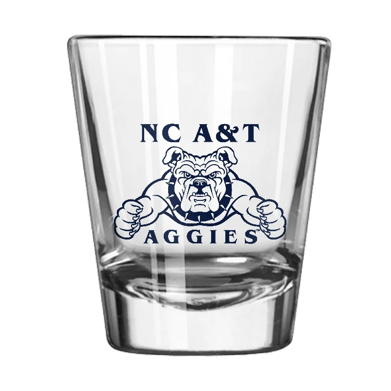 Custom Team Mug For Player Appreciation Events-North Carolina A&T 2oz Gameday Shot Glass