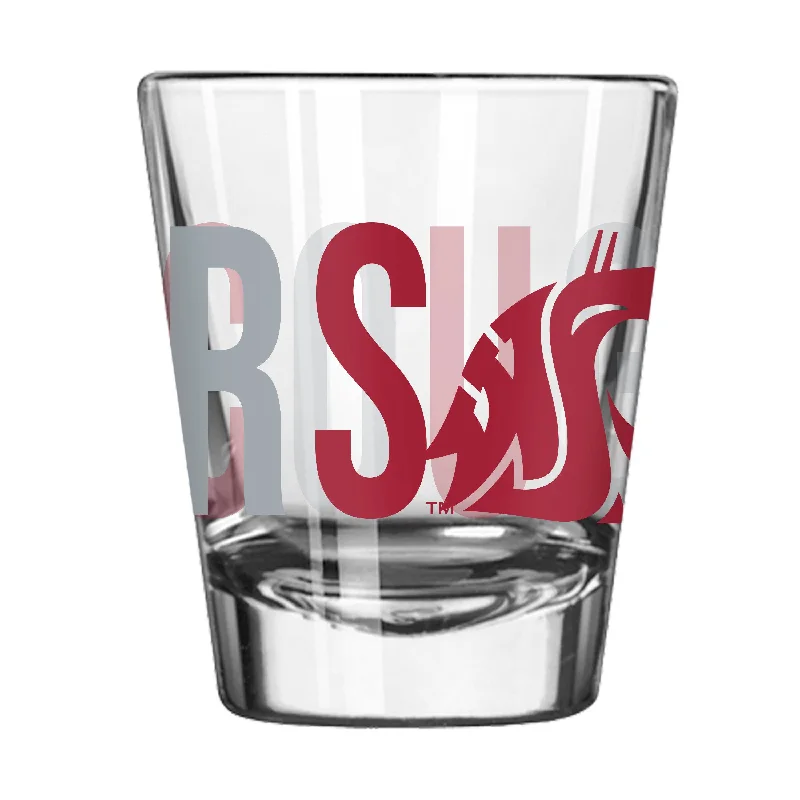 Custom Team Mug For VIP Gifts-Washington State 2oz Overtime Shot Glass