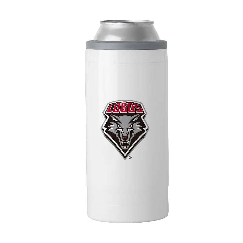 Personalized Team Mug For Alumni Recognition-New Mexico 12oz Gameday Slim Can Coolie