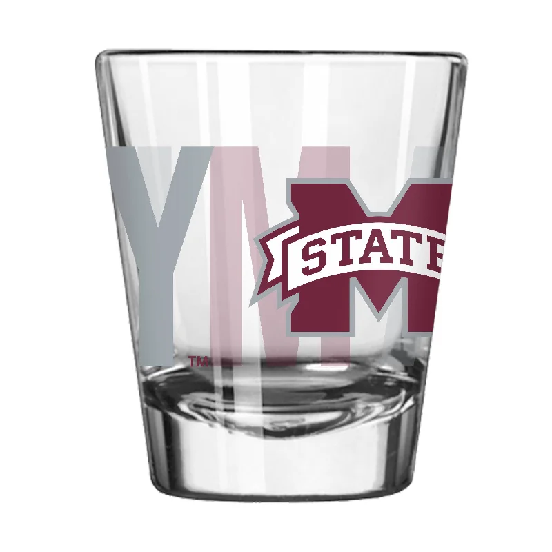 Team Mug For Local Leagues-Mississippi State 2oz Overtime Shot Glass