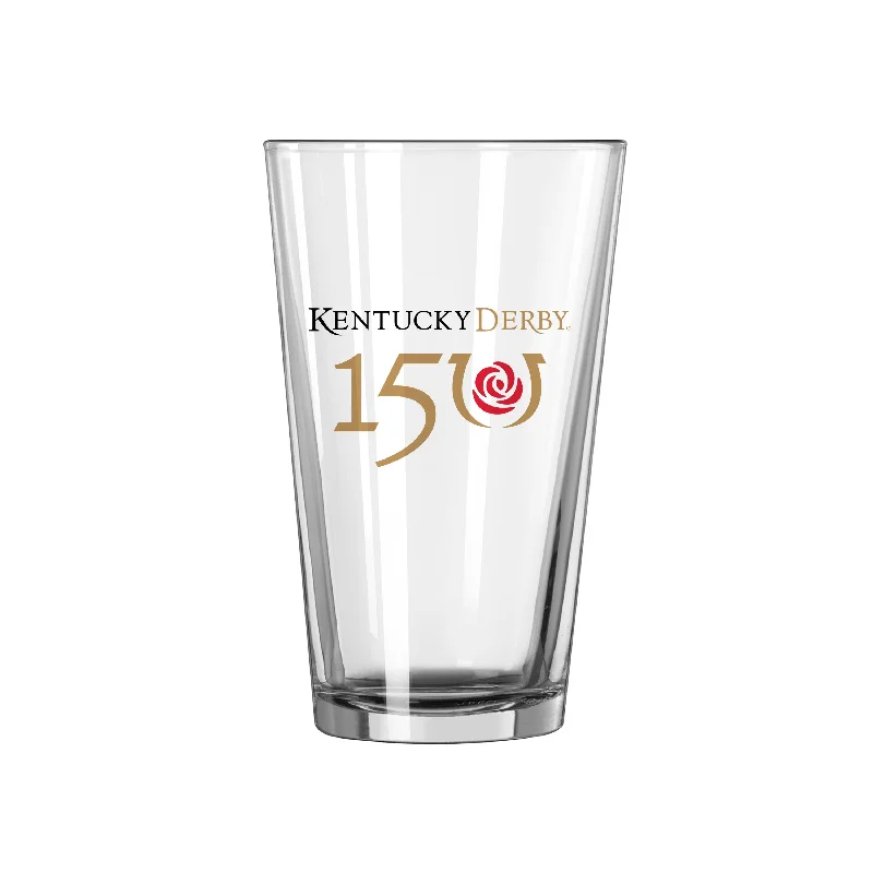 Custom Team Mug For Fundraisers-Kentucky Derby 150th 16oz Pint Glass