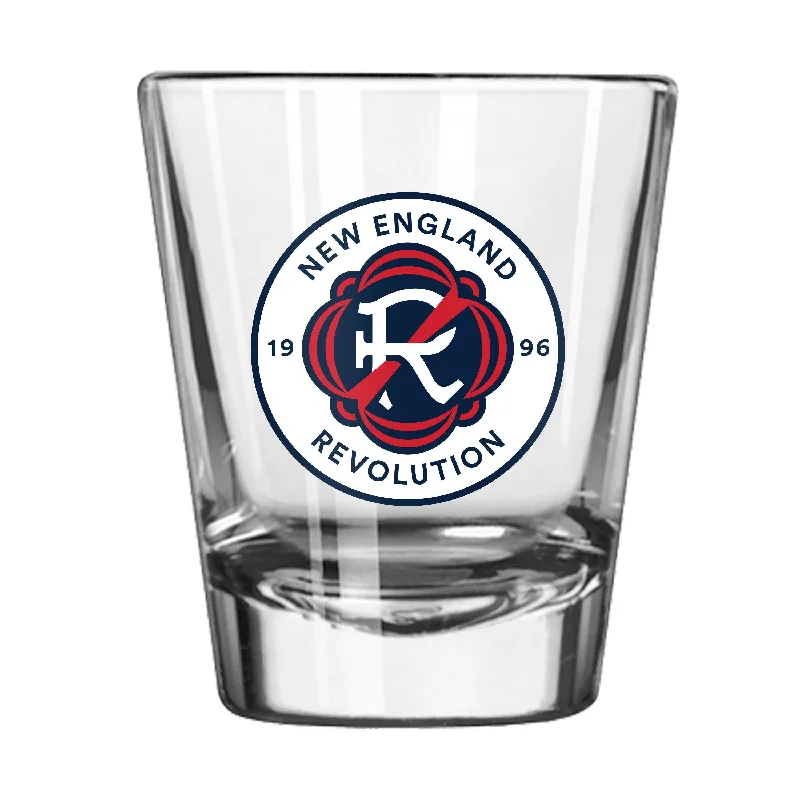 Team Mug With Personalized Player Names-New England Revolution 2oz Gameday Shot Glass