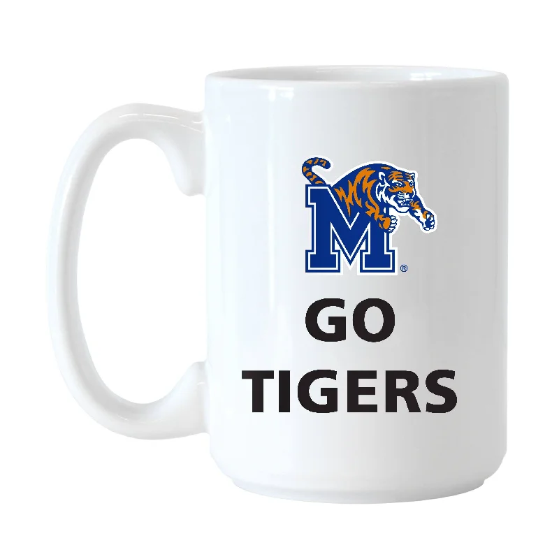 Custom Team Mug For Volunteer Recognition-Memphis 15oz Slogan Sublimated Mug