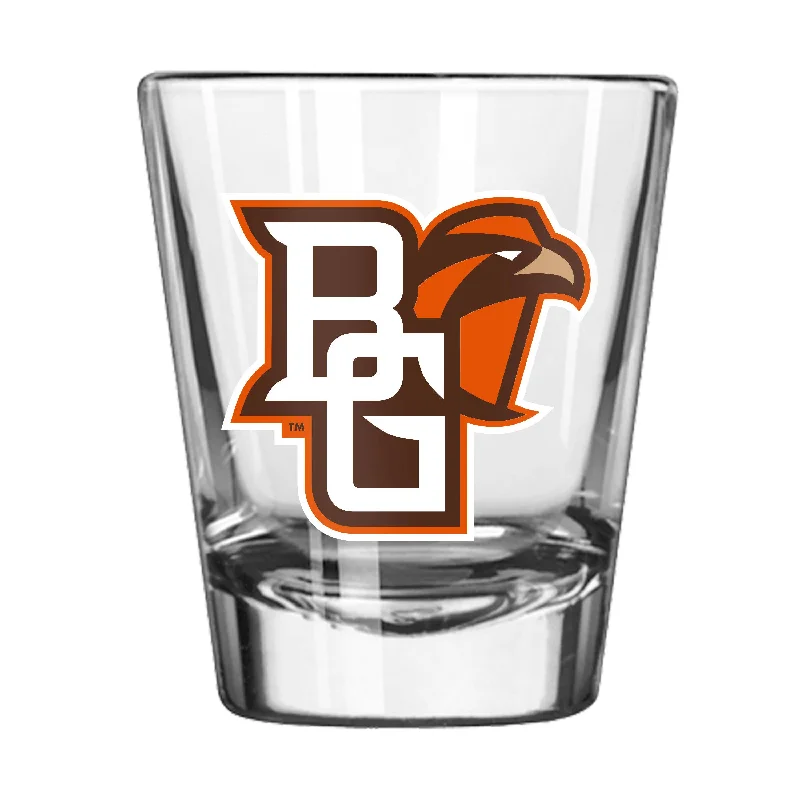 Team Mug With Custom Player Number-Bowling Green 2oz Gameday Shot Glass