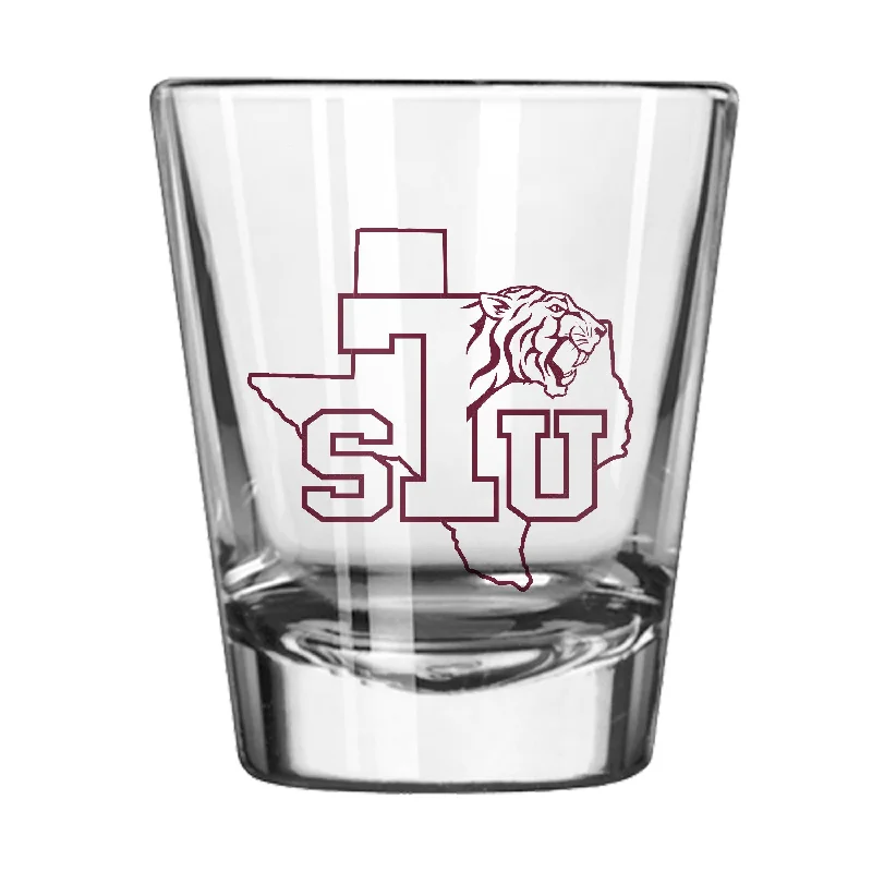 Custom Team Mug For Annual Competitions-Texas Southern 2oz Gameday Shot Glass