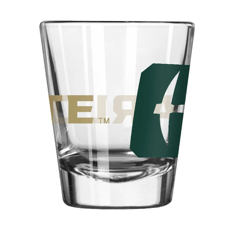 Custom Team Mug For Youth Sports Teams-North Carolina Charlotte 2oz Overtime Shot Glass