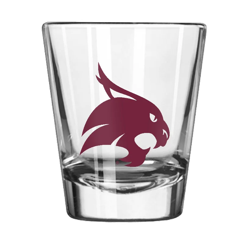 Team Mug With Custom Design-Texas State 2oz Gameday Shot Glass