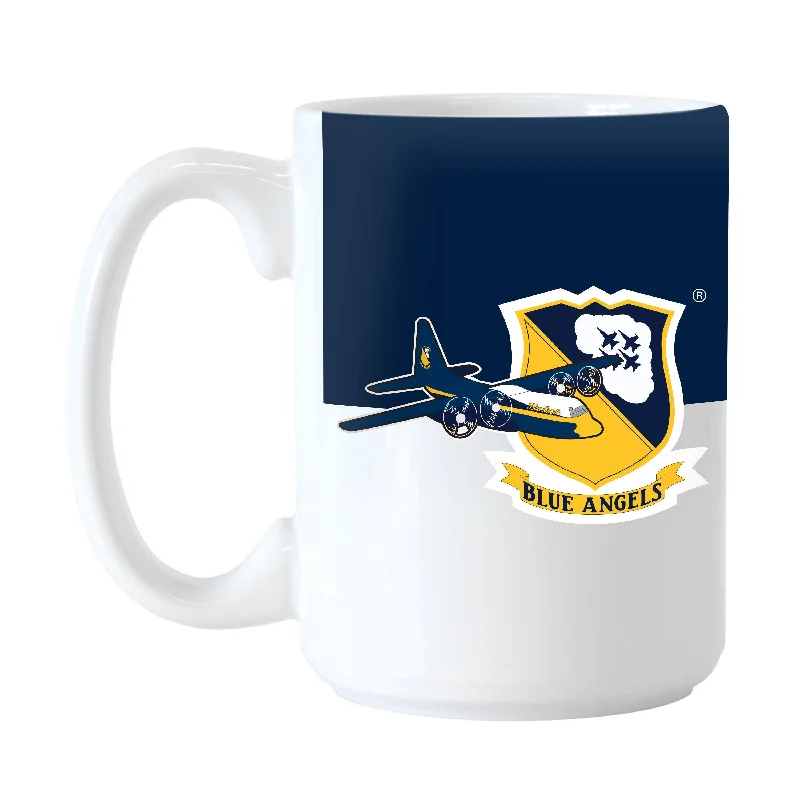 Personalized Team Mug For Local Recognition-Fat Albert Airlines 15oz Colorblock Sublimated Mug