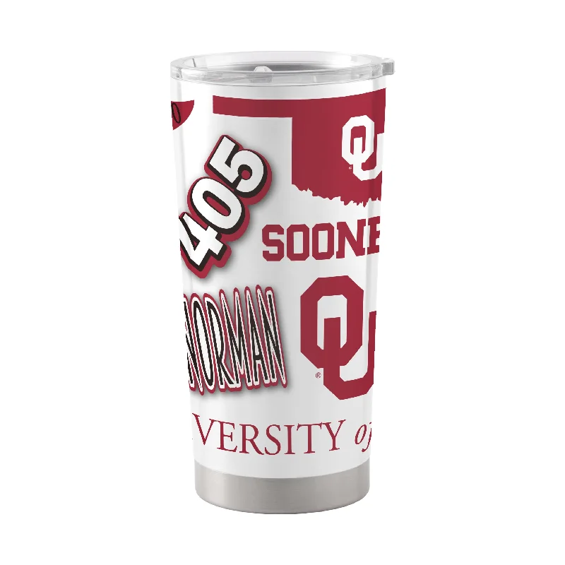 Oklahoma 20oz Native Stainless Tumbler